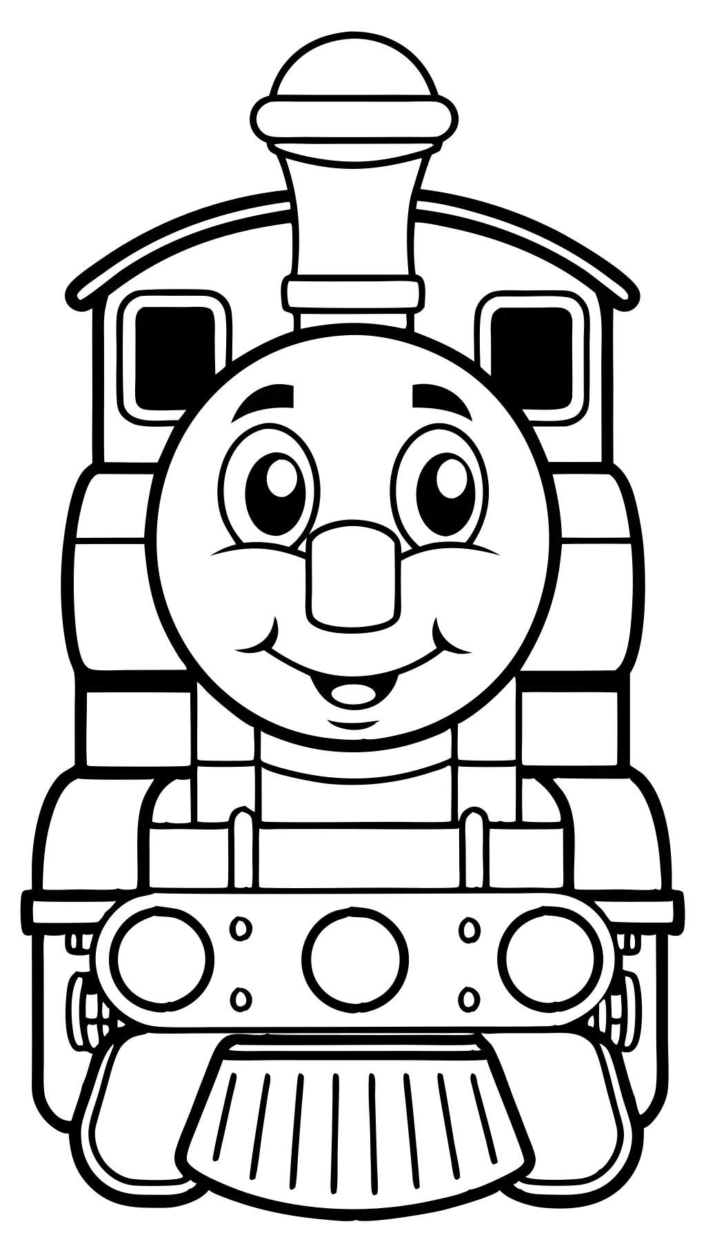 free printable train coloring pages